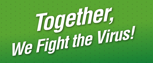 Together, We Fight the Virus!